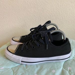 Converse Black Womens Sneakers size 5.5